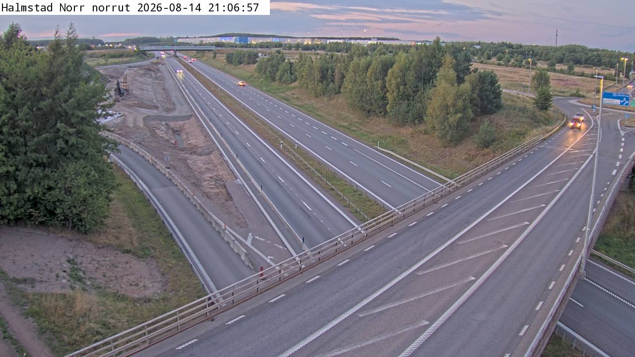 Halmstad Norra norrut