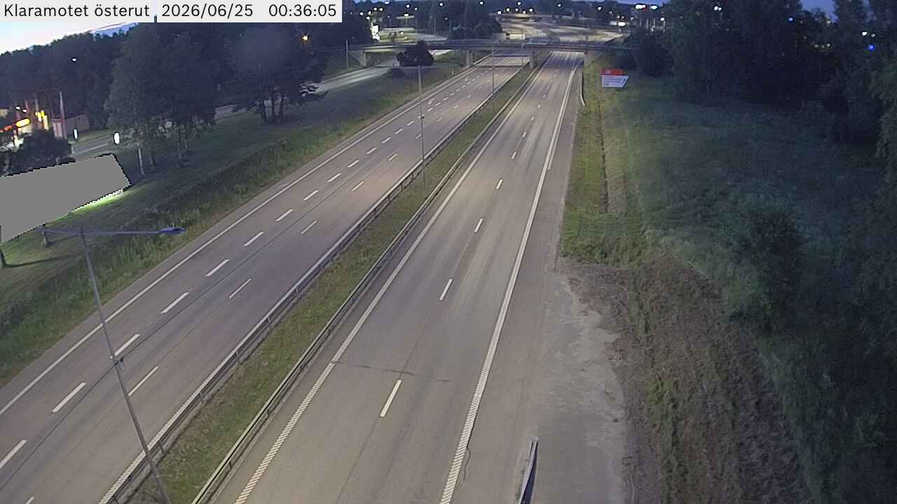 Klaramotet österut