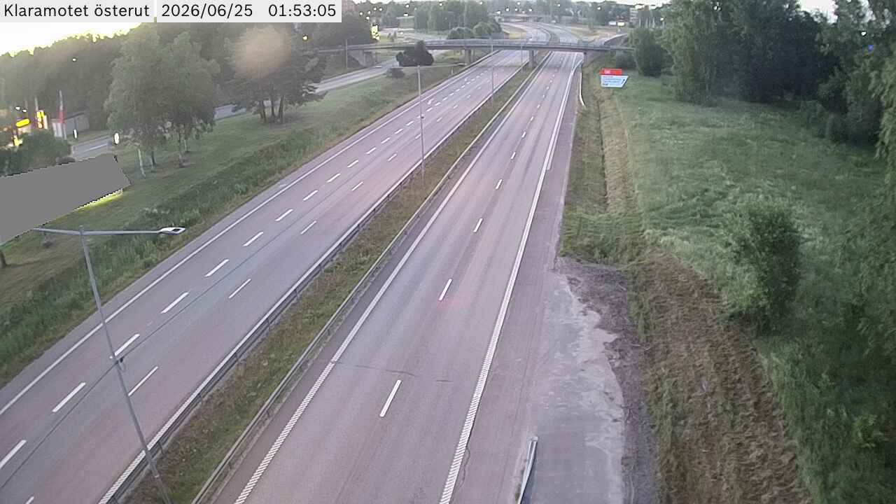 Klaramotet österut