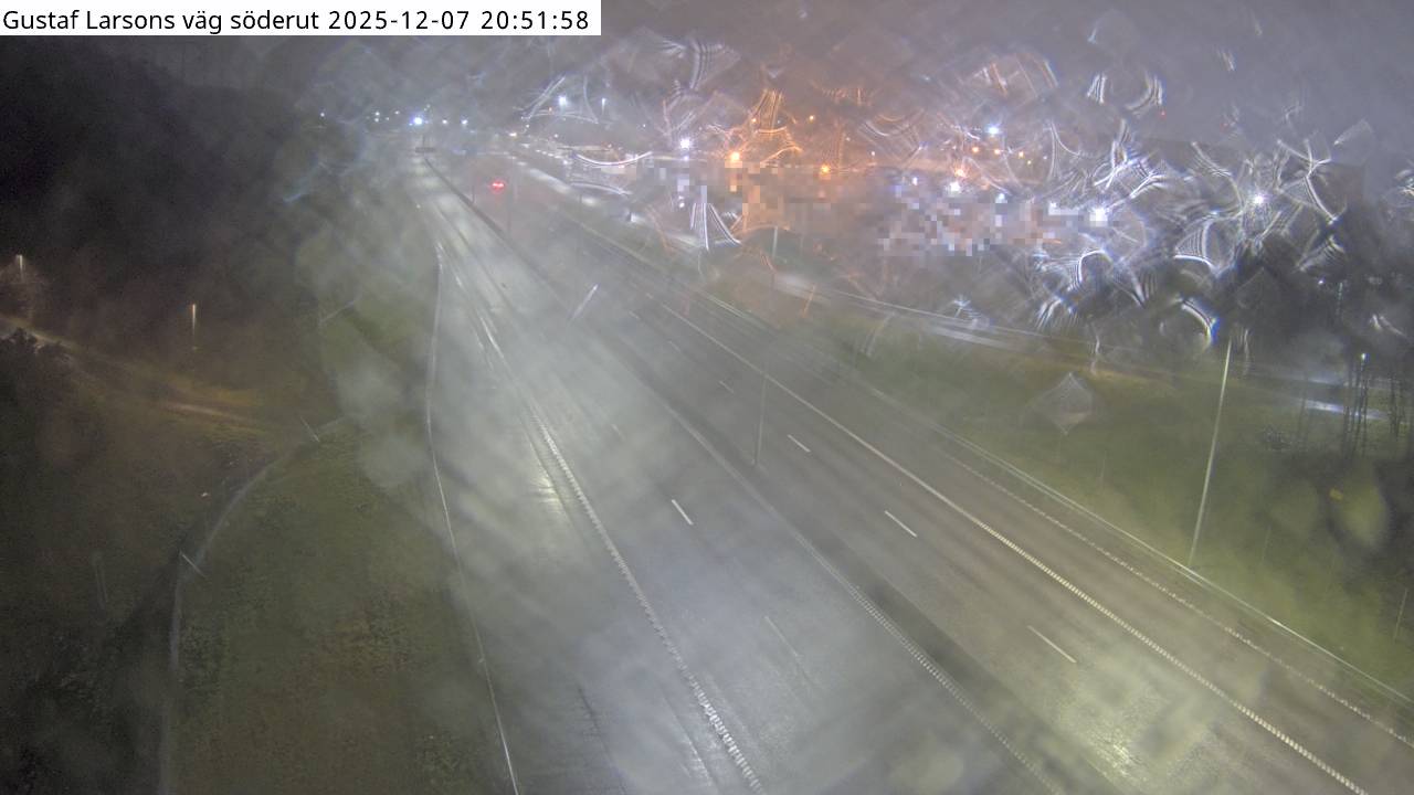 Gustaf Larsons väg söderut