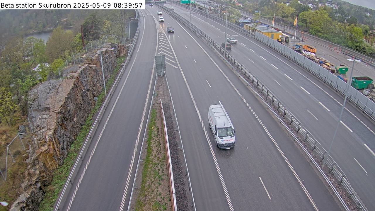 Trafikkamera - Värmdöleden, Trafikplats Björknäs