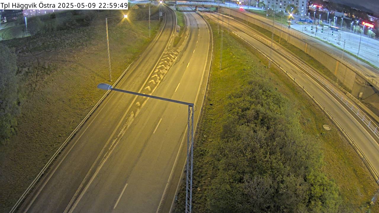 Trafikkamera - Trafikplats Häggvik Östra