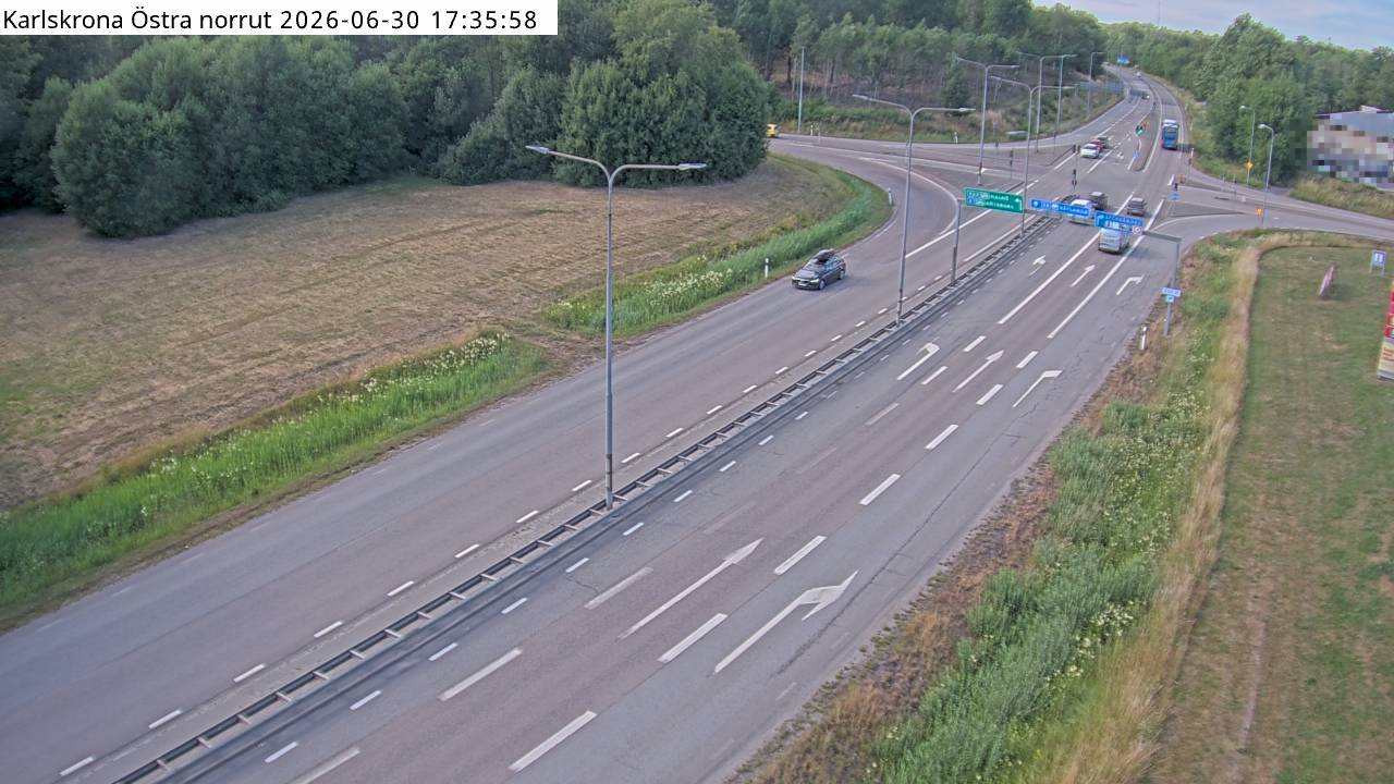 Karlskrona Östra norrut