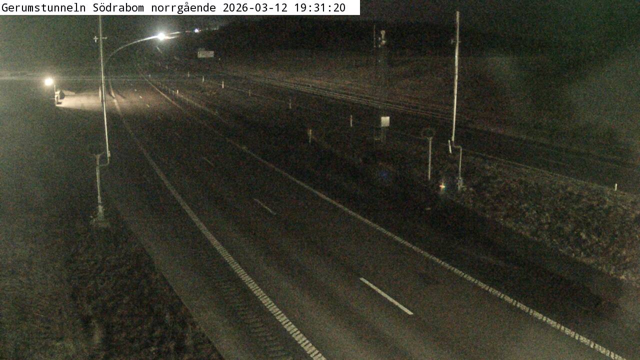 Gerumstunneln Södrabom norrgående