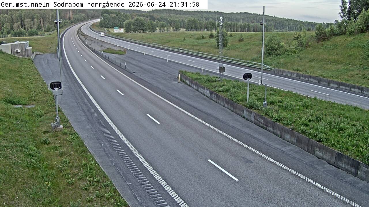 Gerumstunneln Södrabom norrgående