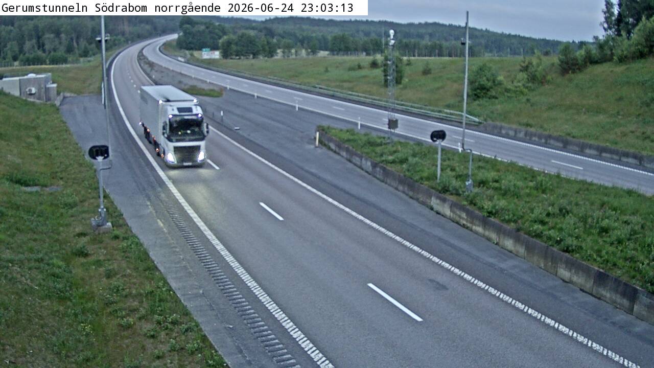 Gerumstunneln Södrabom norrgående