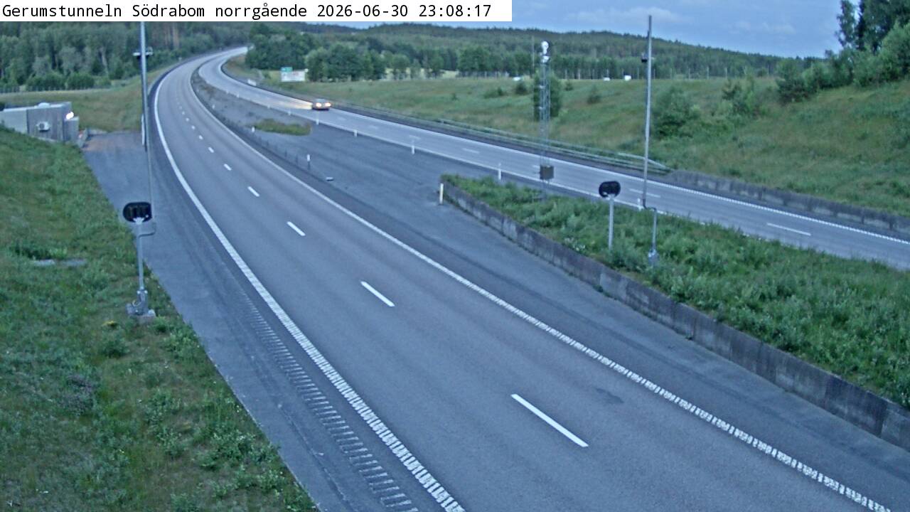 Gerumstunneln Södrabom norrgående