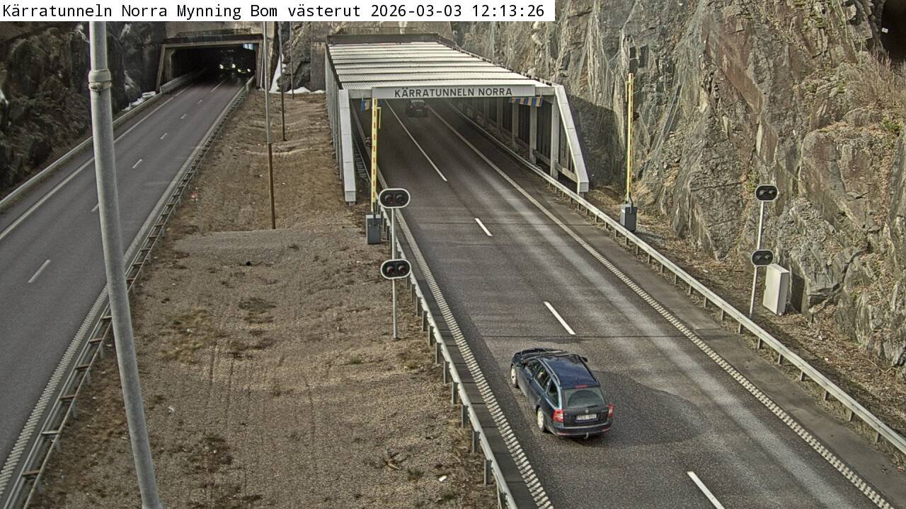 Kärratunneln Norra Mynning Bom