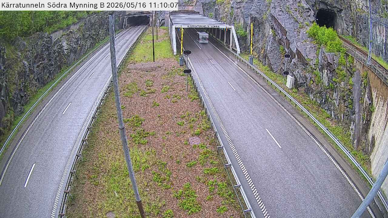 Kärratunneln Norra Mynning Bom