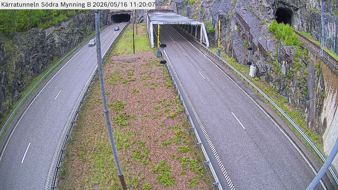 Kärratunneln Norra Mynning Bom