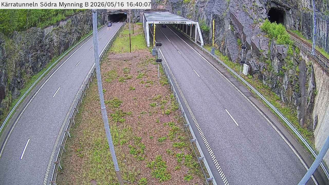 Kärratunneln Norra Mynning Bom