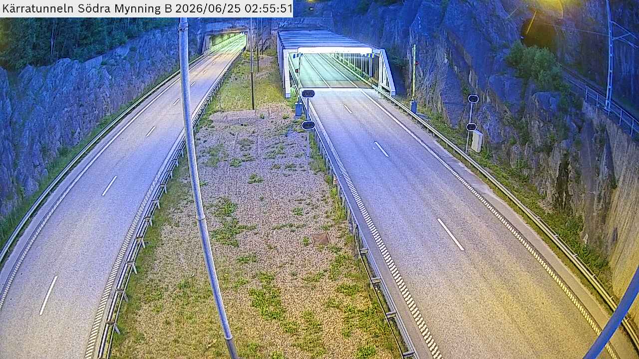 Kärratunneln Norra Mynning Bom