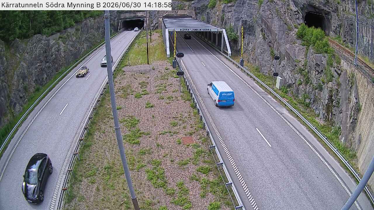 Kärratunneln Norra Mynning Bom